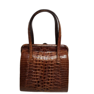 Exotic crocodile bag Authentic Japan